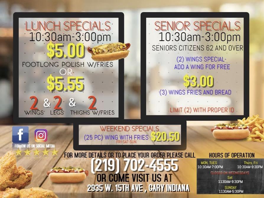 BJ's Cafe Comfort Food & Catering Menu image 4